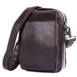 Придбати - Маленька чоловіча сумочка JD1012Q John McDee з натуральної телячої шкіри, image , характеристики, відгуки