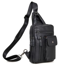 Придбати Мужская кожаная сумка слинг через плечо JD4006A, image , характеристики, відгуки