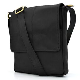 Купить - Мужская сумка через плечо TARWA RA-1301-3md черная, фото , характеристики, отзывы
