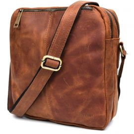 Придбати Кожаная сумка мессенджер из кожи crazy horse TARWA RB-60121-3md, image , характеристики, відгуки