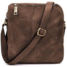 Придбати Сумка мессенджер мужская вертикальная через плечо TARWA Коричневый RC-60121-3md, image , характеристики, відгуки