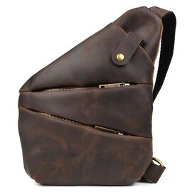 Купить Мужская сумка-слинг через плечо микс канваса и кожи TARWA RCC-6402-3md, фото , характеристики, отзывы