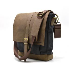 Купить Мужская сумка через плечо парусина+кожа RG-1811-4lx TARWA, фото , характеристики, отзывы