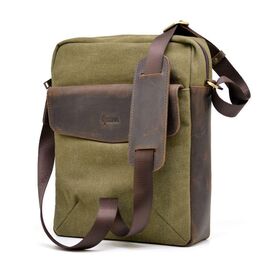 Купить Мужская сумка, микс парусина+кожа RH-1810-4lx бренда TARWA, фото , характеристики, отзывы