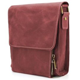 Купить - Кожаная сумка-планшет через плечо RW-3027-4lx бренда TARWA марсала, фото , характеристики, отзывы