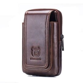 Купить - Мужская сумка-чехол на пояс Bull из натуральной кожи YB10, фото , характеристики, отзывы