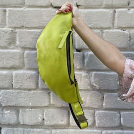 Придбати Жіноча сумка на пояс, бананка Лайм TARWA 36-305, image , характеристики, відгуки