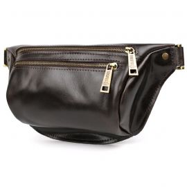 Придбати Напоясная сумка бананка в размере М TARWA GX-3105-3lx 3 отделения шоколад, image , характеристики, відгуки