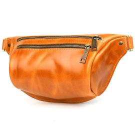 Придбати Напоясная сумка бананка в размере М TARWA GY-3105-2lx 2 отделения рыжая, image , характеристики, відгуки