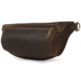 Купить Напоясная сумка бананка в размере L TARWA RC-3106-3lx коричневая 3 отделения, фото , характеристики, отзывы