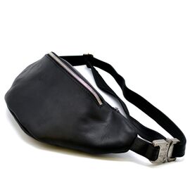 Купить - Напоясная сумка из черной кожи Crazy horse бренда RA-3036-4lx TARWA, фото , характеристики, отзывы