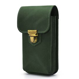 Купить - Кожаная сумка чехол на пояс зеленая TARWA RE-2092-3md, фото , характеристики, отзывы