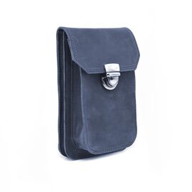 Купити Шкіряна сумка чохол на пояс темно-синя TARWA RK-2091-3md, image , характеристики, відгуки