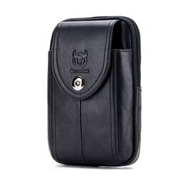 Напоясная сумка-чехол для смартфона T1397А Bull из натуральной кожи, фото 