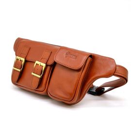 Купить - Рыжая кожаная напоясная сумка GB-3029-4lx TARWA, фото , характеристики, отзывы
