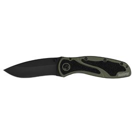 Купить - Нож Kershaw Blur Black Blade, ц:olive, фото , характеристики, отзывы