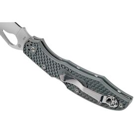 Купить - Нож складной карманный /217 мм/8Cr13Mov/Back lock - Spyderco BY03PGY2, фото , характеристики, отзывы