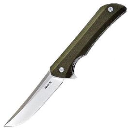 Купить - Нож складной карманный, туристический /215 мм/Sandvik 14C28N/Liner Lock - Ruike P121-G, фото , характеристики, отзывы