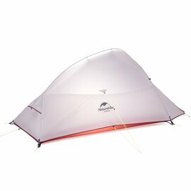 Купить Палатка двухместная Naturehike Сloud Up 2 Updated NH17T001-T, 20D, сіро-червоний, фото , характеристики, отзывы