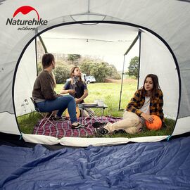 Купить Палатка трехместная Naturehike Cloud Fun NH19ZP006, 210T/Silver 
Coated, білий, фото , характеристики, отзывы