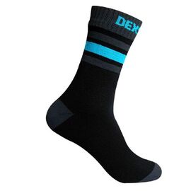 Dexshell Ultra Dri Sports Socks L Носки водонепроницаемые с голубой полосой, фото 