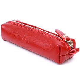 Купить - Женская кожаная ключница GRANDE PELLE 11341 Красный, фото , характеристики, отзывы