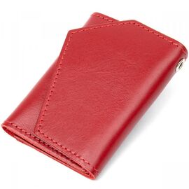 Купить - Кожаная компактная ключница GRANDE PELLE 11395 Красный, фото , характеристики, отзывы