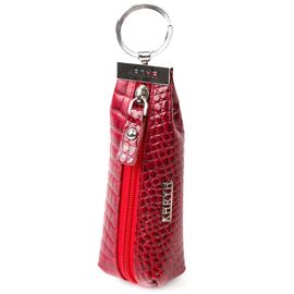 Придбати Стильна та зручна ключниця KARYA 20931 шкіряна Червоний, image , характеристики, відгуки