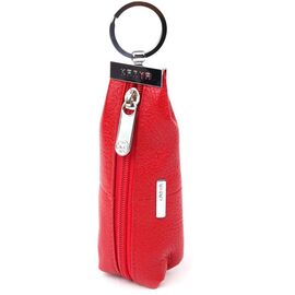 Придбати Стильна ключниця із натуральної шкіри KARYA 21216 Червоний, image , характеристики, відгуки