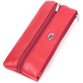 Купить - Оригинальная ключница из натуральной кожи ST Leather 22509 Красный, фото , характеристики, отзывы