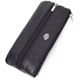 Купить - Универсальная ключница из натуральной кожи ST Leather 22511 Черный, фото , характеристики, отзывы