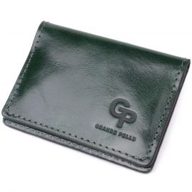 Купить Обложка на документы из натуральной гладкой кожи GRANDE PELLE 22942 Зеленый, фото , характеристики, отзывы