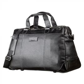 Придбати Дорожня сумка SHVIGEL 11120 шкіряна Чорна, image , характеристики, відгуки