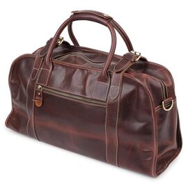 Придбати Шкіряна дорожня сумка Vintage 14265 Коричневий, image , характеристики, відгуки