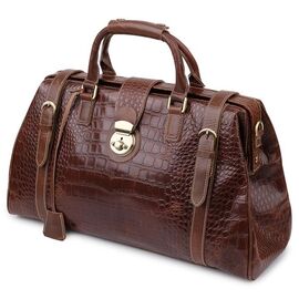 Придбати Шкіряна дорожня сумка Vintage 14285 Коричневий, image , характеристики, відгуки