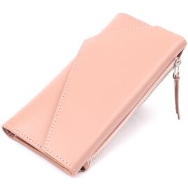 Купить - Женский кошелек GRANDE PELLE 11360 Розовый, фото , характеристики, отзывы