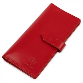 Купить - Кожаное женское портмоне GRANDE PELLE 11516 Красный, фото , характеристики, отзывы