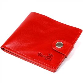 Придбати Жіноче невелике шкіряне портмоне Shvigel 16461 Червоний, image , характеристики, відгуки
