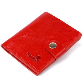 Купить - Женское кожаное портмоне Shvigel 16482 Красный, фото , характеристики, отзывы