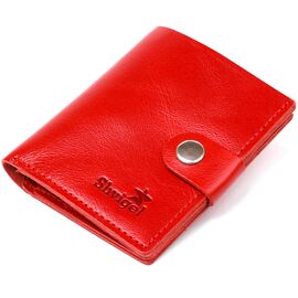 Купить - Практичное женское портмоне Shvigel 16503 Красный, фото , характеристики, отзывы