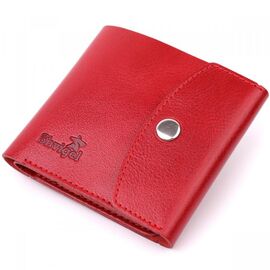 Придбати Жіноче невелике шкіряне портмоне Shvigel 16618 Червоний, image , характеристики, відгуки