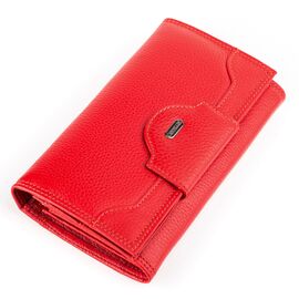 Купить Кошелек женский CANPELLINI 17046 кожаный Красный, фото , характеристики, отзывы