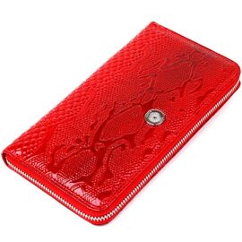 Купить Кошелек-клатч женский KARYA 17070 кожаный красный, фото , характеристики, отзывы