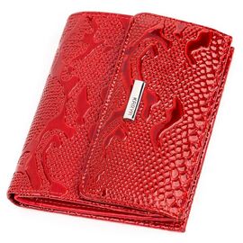 Купить Кошелек женский KARYA 17145 кожаный красный, фото , характеристики, отзывы