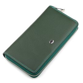 Купить - Кошелек женский ST Leather 18377 (SB71) оригинальный Зеленый, Зеленый, фото , характеристики, отзывы