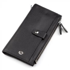 Купить Кошелек ST Leather 18383 (ST420) надежный Черный, фото , характеристики, отзывы