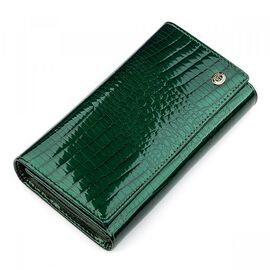 Купить Кошелек женский ST Leather 18428 (S8001A) удобный Зеленый, Зеленый, фото , характеристики, отзывы