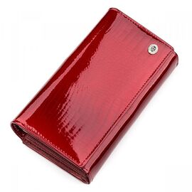 Купить Кошелек женский ST Leather 18430 (S9001A) очень красивый Красный, Красный, фото , характеристики, отзывы