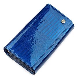 Купить Кошелек женский ST Leather 18432 (S9001A) модный Синий, Синий, фото , характеристики, отзывы