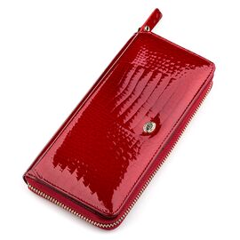 Купить Кошелек женский ST Leather 18436 (S7001A) вместительный Красный, Красный, фото , характеристики, отзывы